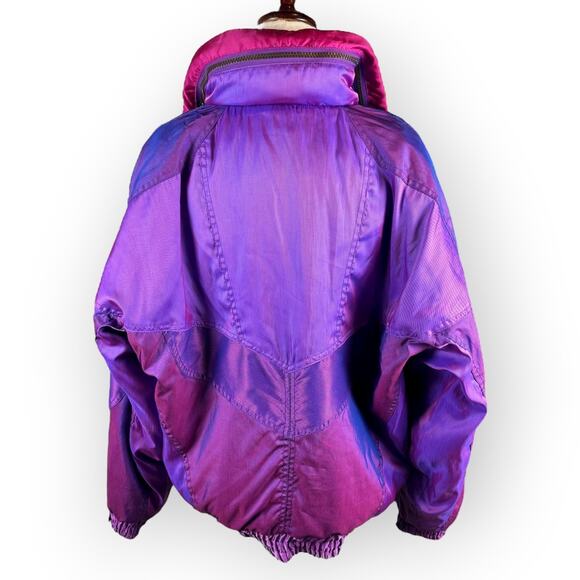 Vintage Women’s Purple Ski Coat Size 12 - Picture 8 of 16